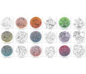 ADVENTSKALENDER 8. Dezember - Stickserie - Hobbies und Berufe